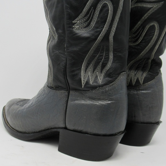  J Chisholm elephant cowboy boots men's sz 10D - Picture 4 of 8